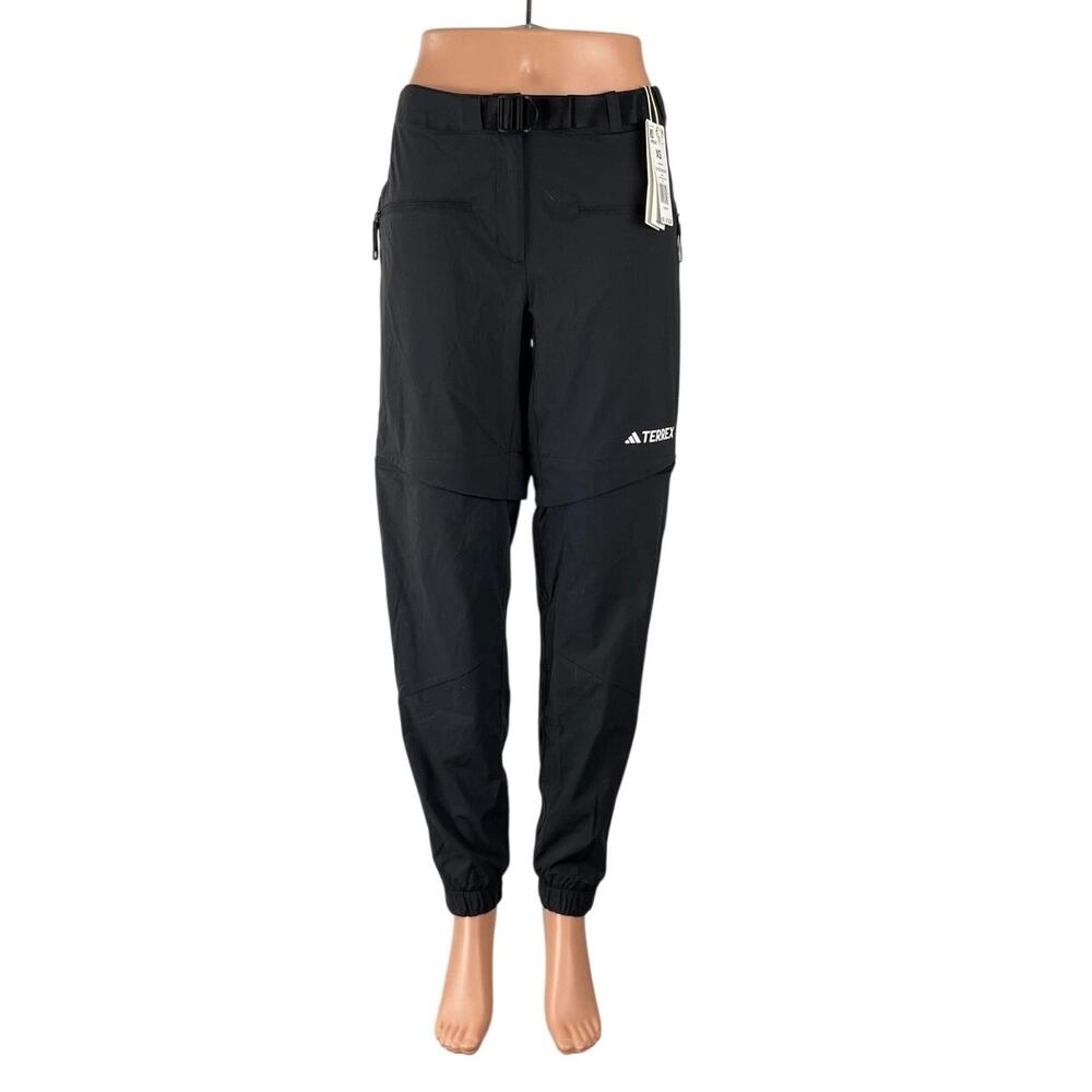 NEW Adidas Terrex Utilitas Hiking Zip Off Activewear Jogger Trousers Pants Sz XS
